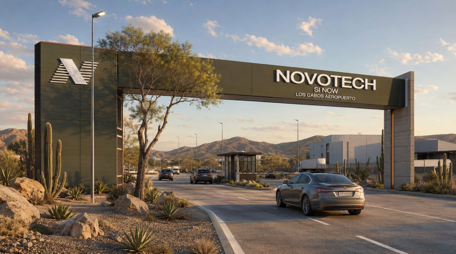 Acceso NOVOTECH SI NOW Los Cabos Aeropuerto